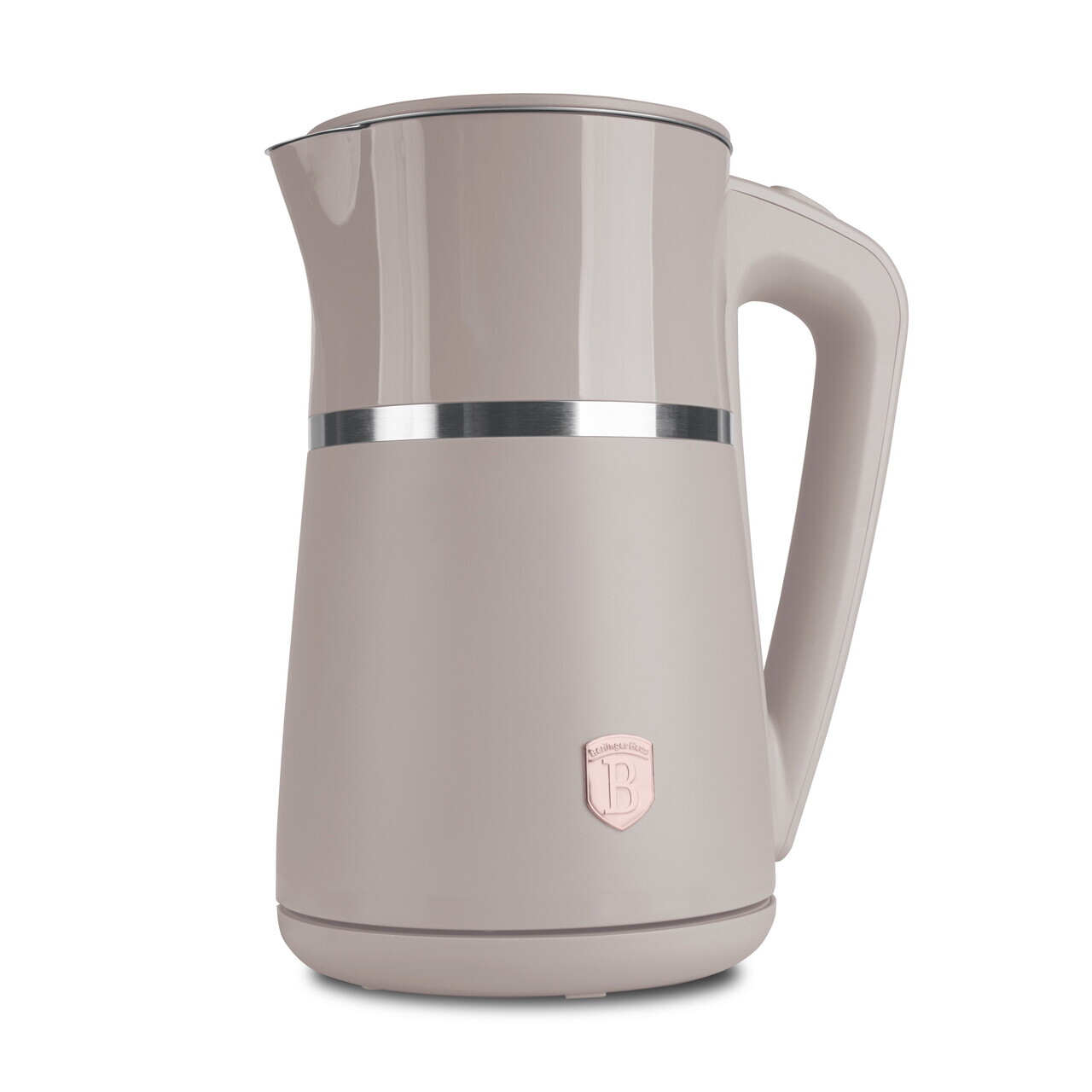Ceainic electric cu pereti dubli Berlinger Haus, Taupe, 21.6x15.5x26.2 cm / 1.7 L, plastic/inox, taupe mat - imagine 7